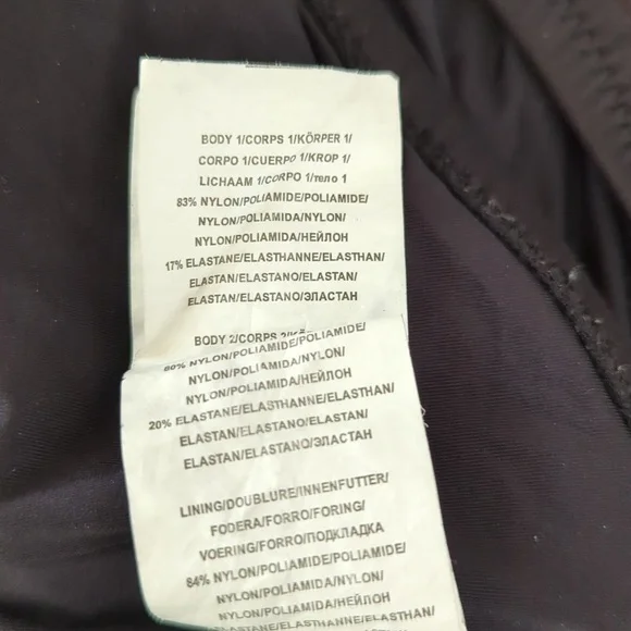 Trina Turk Black Treasure Cove Deep V Neck One Piece Swimsuit Size 12 - Picture 9 of 10